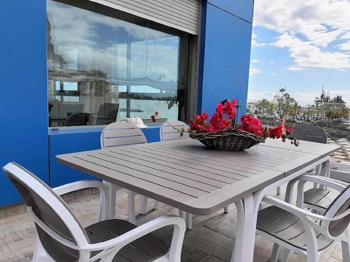 Beachfront Loft In Puerto De Mogan Eksteriør billede
