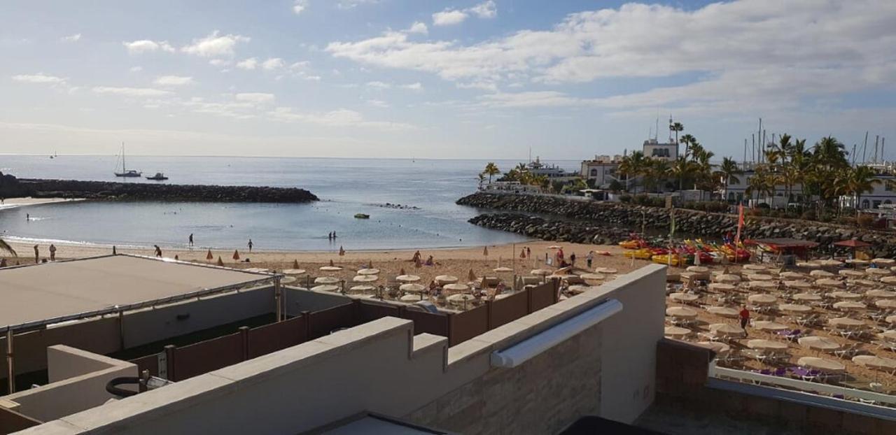 Beachfront Loft In Puerto De Mogan Eksteriør billede