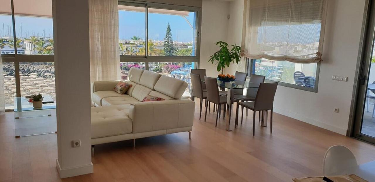 Beachfront Loft In Puerto De Mogan Eksteriør billede