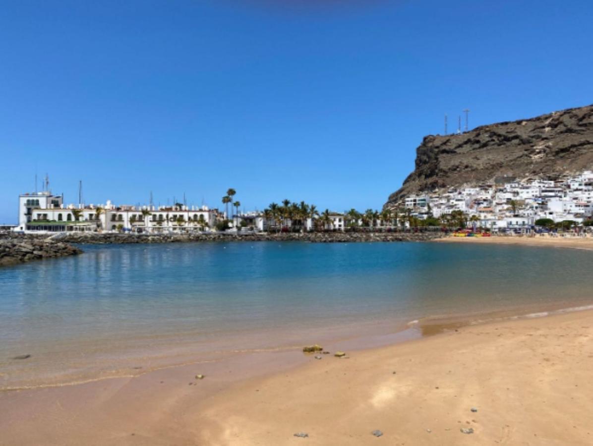 Beachfront Loft In Puerto De Mogan Eksteriør billede
