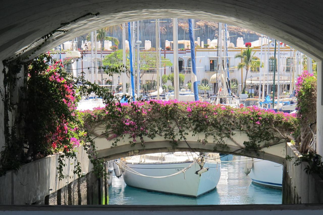 Beachfront Loft In Puerto De Mogan Eksteriør billede